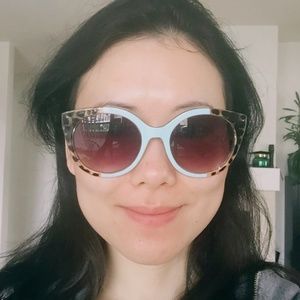 Zara Mint and Tortoise Sunglasses